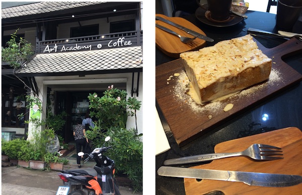 タイ北部のプレー県にある人気カフェ2「アートアカデミー・アンド・コーヒー」