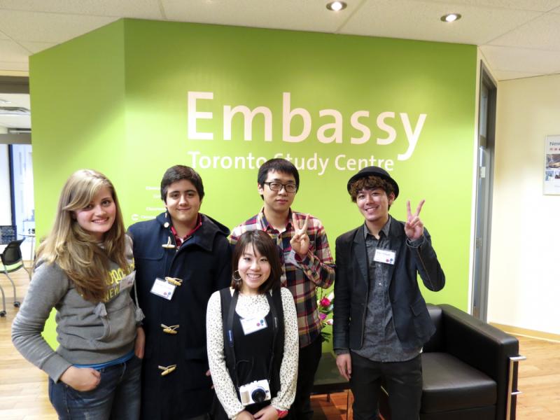 Embassy Englishに英語留学している生徒