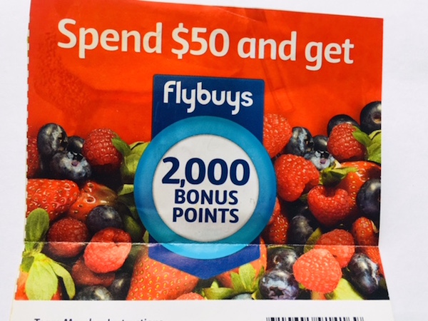 オーストラリアのスーパーの広告