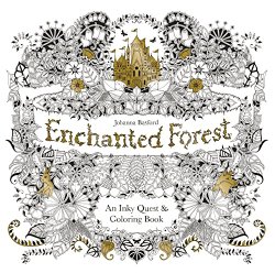 Enchanted Forest: An Inky Quest &amp; Coloring Book