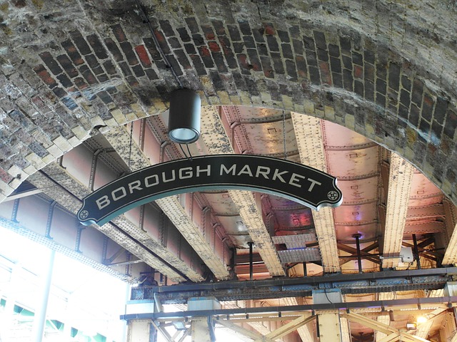 Borough Marketのサイン