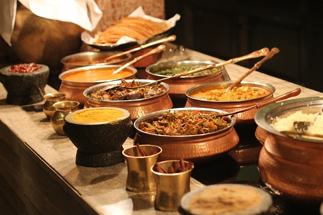 美味しそうなインド料理の数々
