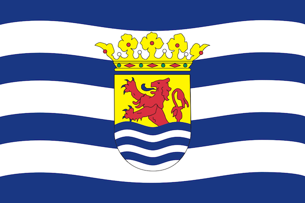 Zeeland（ゼーランド州）の州旗
