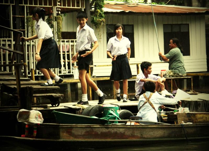 タイの学生の写真です