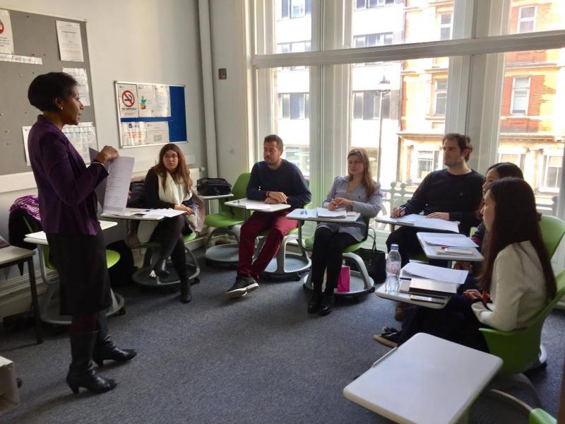 Mayfair School of Englishの授業の様子