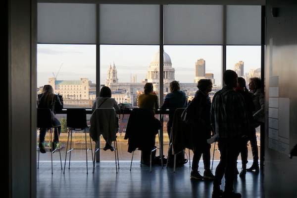 ロンドンの美術館Tate Modern最上階