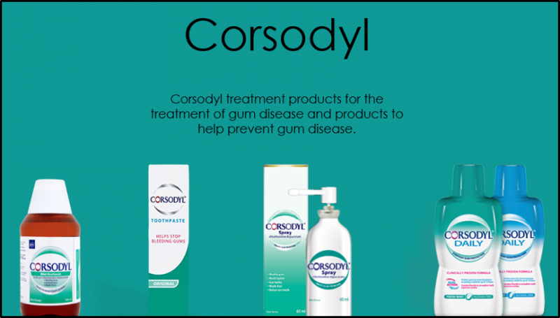 CORSODYLの商品ラインナップ