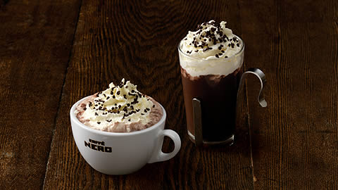 Caffè Neroのホットチョコレート