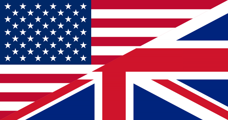 アメリカとイギリスの写真です