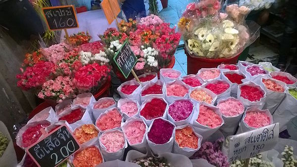 Pak Klong Market(パーククローン花市場)
