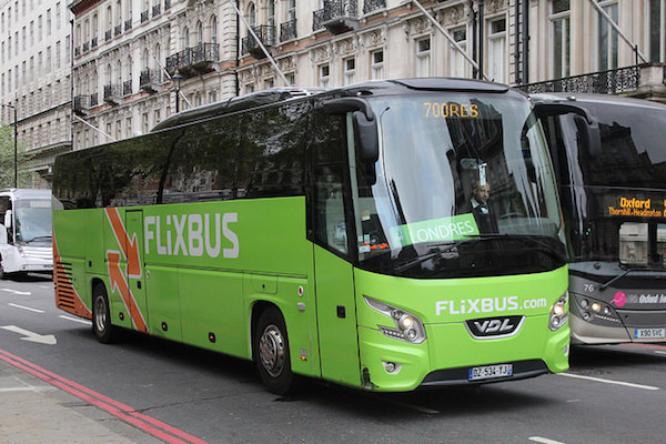 FlixBusのバス車体
