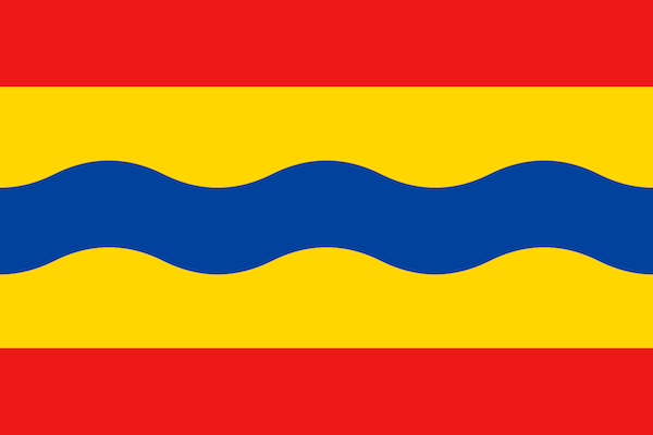 Overijssel（オーファーアイセル州）の州旗