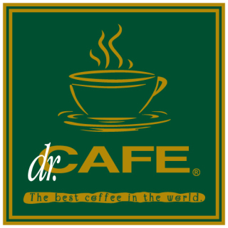 コーヒーチェーン「dr. CAFE COFFEE」のロゴ