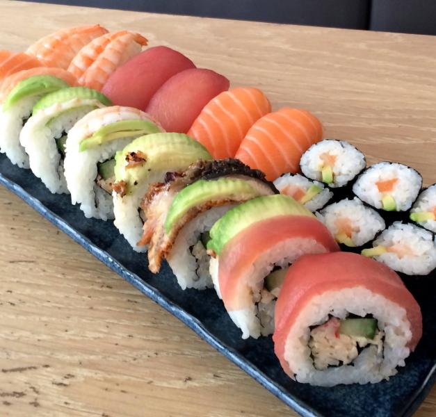 お寿司のメニューの例