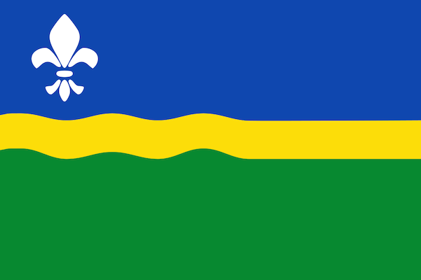 Flevoland(フレヴォラント州)の州旗