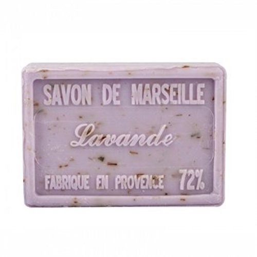 Savon de Marseille au beurre de karité pur végétal parfum Lavande Fleurs 100gr
