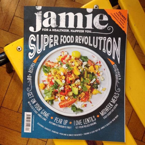 Jamie Oliverの料理本の表紙