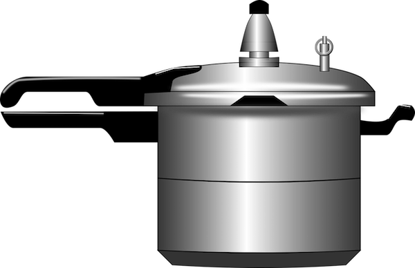 圧力鍋は英語で「pressure cooker」です。