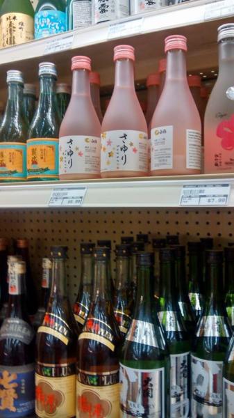 アシアナでは日本酒も購入できます。