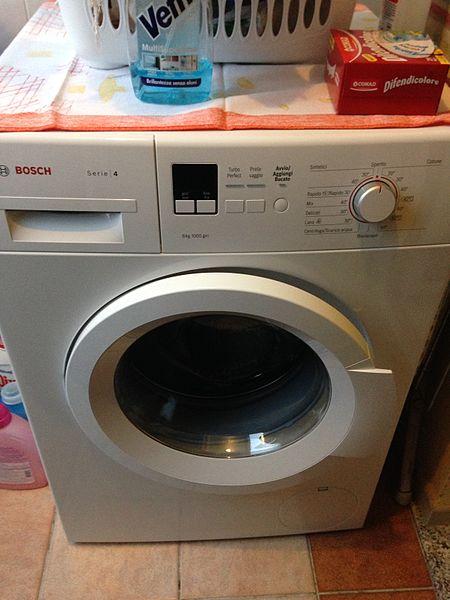 イタリアの洗濯機