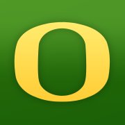 オレゴン大学は黄色と緑色が特徴