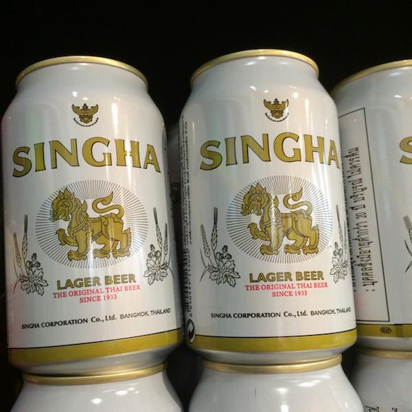 タイのビール「SING HA(シンハービール)」