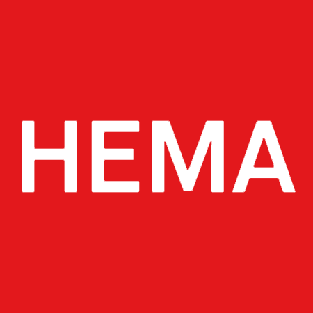 オランダの雑貨店「HEMA」のロゴ